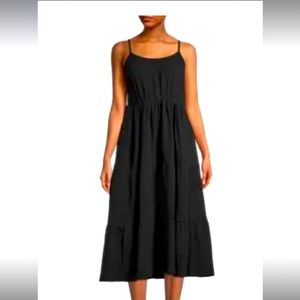 Catherine Malandrino - Waffle Organic Cotton Tiered dress